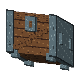 Weathered Cargo Crate model portrait