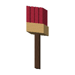 Crimson Excavation Brush model portrait