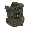 The Buried Warden model portrait