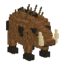 Brambleback Boar model portrait