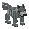 Greyfen Wolf model portrait